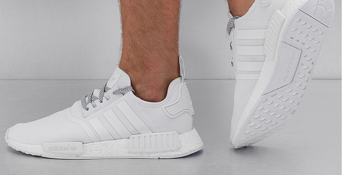 Adidas nmd of white hotsell